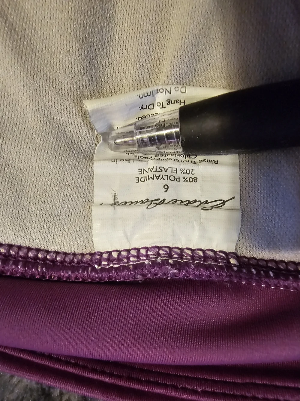 Eddie Bauer Women's Swim Shorts Bottoms – Size 6 – Purple
